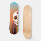 D.D.L.M. Calavera Skateboard (Voorkant)