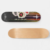 D.D.L.M. Calavera Skateboard (Horizontaal)