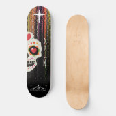 D.D.L.M. Calavera Skateboard (Voorkant)
