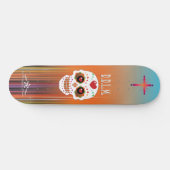 D.D.L.M. Calavera Skateboard (Horizontaal)
