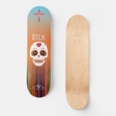 D.D.L.M. Calavera Skateboard (Voorkant)