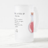 D&D Pot de guérison supérieure Mug de café (Devant droit)