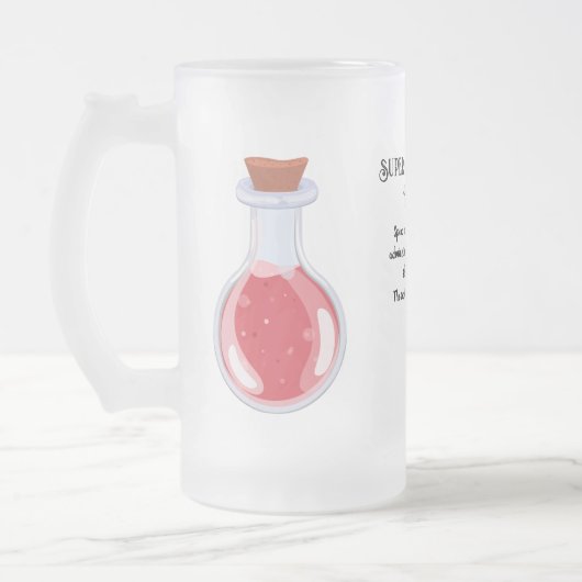 D&D Pot de guérison supérieure Mug de café (Gauche)