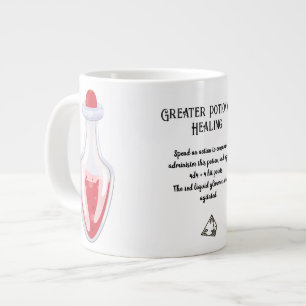 D&D Potion de guérison plus grande Mug café