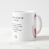D&D Potion de guérison plus grande Mug café (Devant droit)