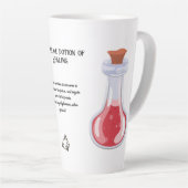 D&D Potion de guérison suprême Potion de café Mug (Angle droit)