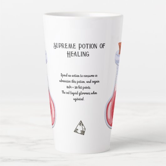 D&D Potion de guérison suprême Potion de café Mug (Devant)