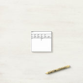 D&D Stat Block Post-It (Sur un bureau)