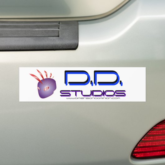 D.D. studios sticker 2 (Op auto)