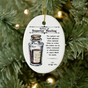 D&D Superieur Healing Potion-keramisch siermateria Keramisch Ornament