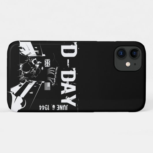 D-DAG 6 juni 1944 Case-Mate iPhone Case (Achterkant (horizontaal))