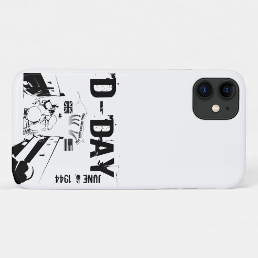 D-DAG 6 juni 1944 Case-Mate iPhone Case (Achterkant (horizontaal))