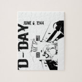 D-DAG 6 juni 1944 Legpuzzel (Verticaal)