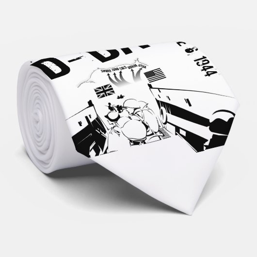 D-DAG 6 juni 1944 Stropdas (Opgerold)