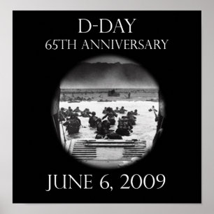 D-Day 65e Jubileum Poster