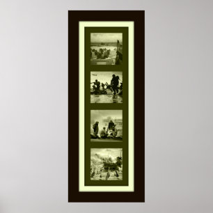 D-Day 65e Jubileum, Vier Plex-systemen Poster