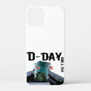 D-DAY 6 juni 1944 iPhone 12 Mini Hoesje