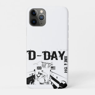 D-DAY 6 juni 1944 iPhone 11 Pro Hoesje