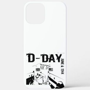 D-DAY 6 juni 1944 iPhone 12 Pro Max Hoesje