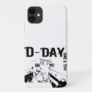D-DAY 6 juni 1944 iPhone 11 Hoesje