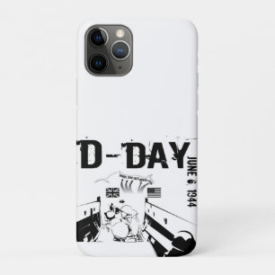D-DAY 6 juni 1944 iPhone 11 Pro Hoesje