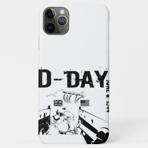 D-DAY 6 juni 1944 iPhone 11 Pro Max Hoesje