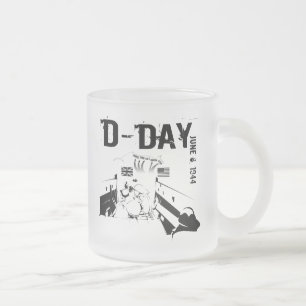 D-DAY 6 juni 1944 Matglas Koffiemok