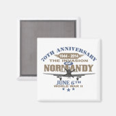 D-Day 70e Jubileum Battle of Normandy Magneet (Voorkant / Achterkant)