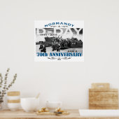 D-Day 70e Jubileum Battle of Normandy Poster (Keuken)
