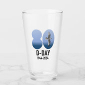 D-Day 80 - 1944-2024 Glas (Voorkant)