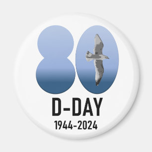 D-Day 80 - 1944-2024 Magneet