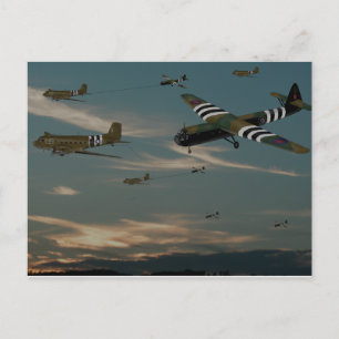 D Day Dawn Briefkaart