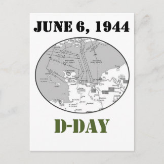 D-Day-kaart Briefkaart