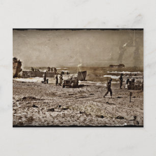 D-Day-landingen toegewezen Afbeeldingen Briefkaart