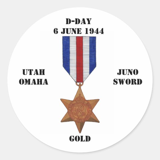 D-Day Sticker (Voorkant)