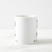 "D" Digger Bee Coffee Mug (Centre)