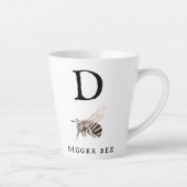"D" Digger Bee Latte Mok (Rechts)