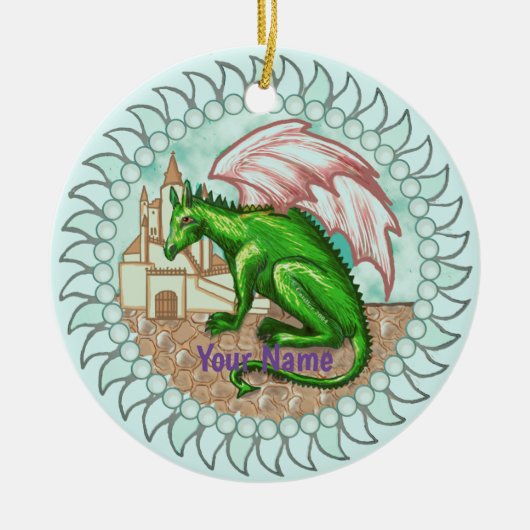 D Draak ornament (Voorkant)