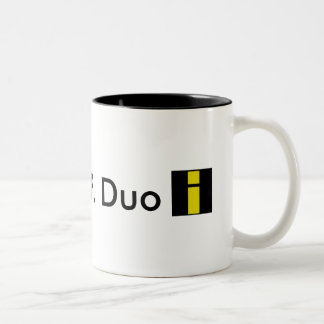 D.E.R.P. Duo-Mok Tweekleurige Koffiemok