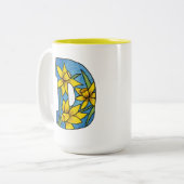 D est pour Daffodil Mug (Devant gauche)