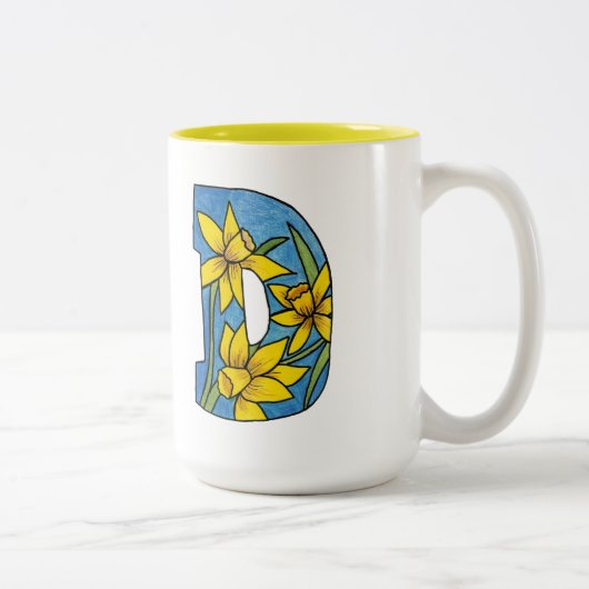 D est pour Daffodil Mug (Droit)