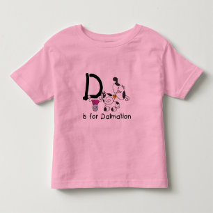D est pour le T-shirts et les cadeaux de Dalmation