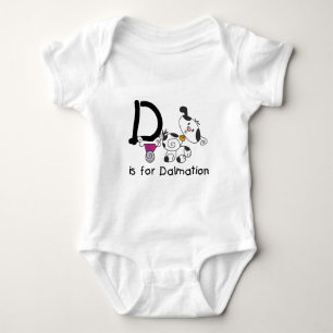 D est pour les T-shirts et cadeaux Dalmation