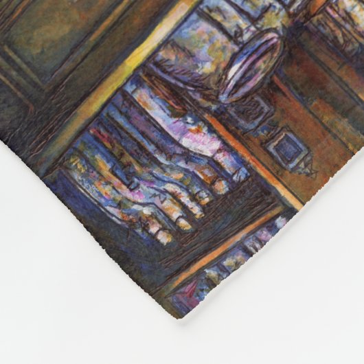 d fleece deken (Hoek)