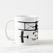 D.H. Tiger Moth Silhouette Mug (Gauche)
