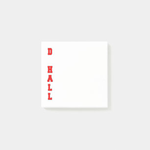 D Hall Post-it® Notes