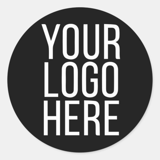 D.I.Y. KLASSIEKE RONDE STICKER (Voorkant)