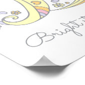 D initial Djinda filles nom signifiant affiche (Coin)