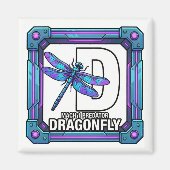 D is for Dragonfly – GTA Style ABC Learning Magnet (Devant)