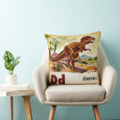 D is voor Dinosaur Kussen (Stoel)